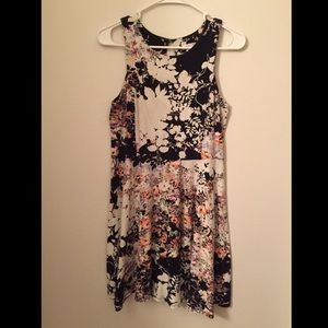 Floral summer skater dress
